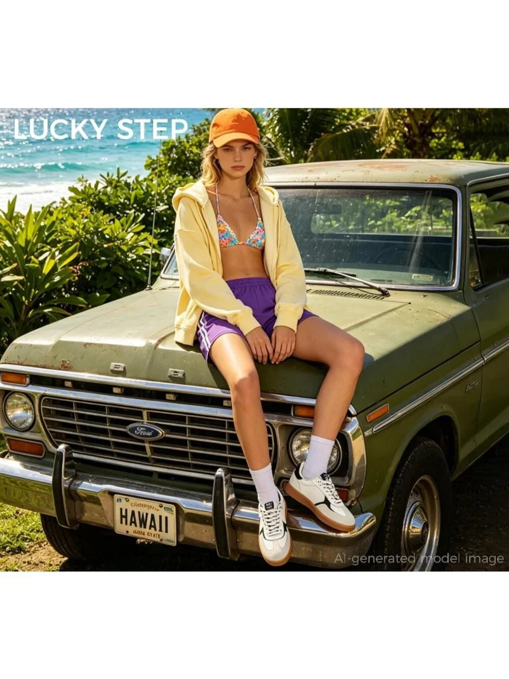 Women's White Faux Leather Comfortable Trendy Casual Retro Skate Fashion Sneaker
